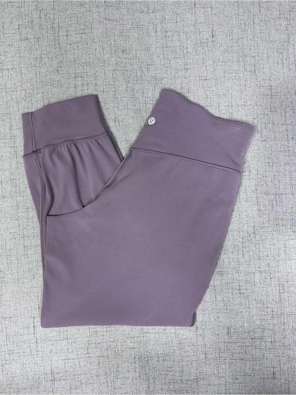 Lululemon Align High Rise Jogger Crop Pant Purple Lunar Rock Size 8 - Picture 6 of 10